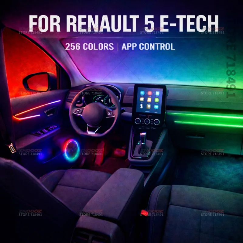 Tech Lighting Accessories - 22in1 RGB 자동차 실내 아크릴 무드등
