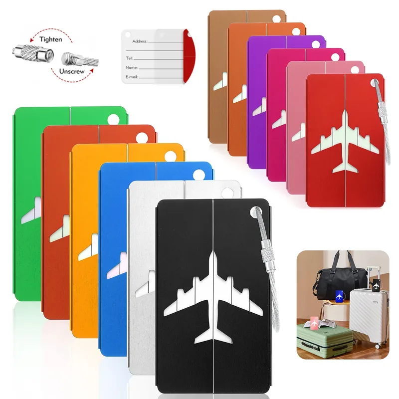 Tech Accessories Travel - 알루미늄 합금 여행 수하물 태그 교수형