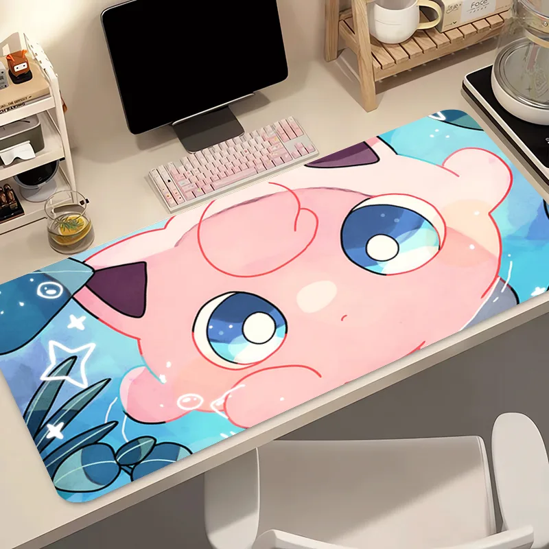 Tech Gaming Accessories - 애니메이션 마우스 패드 90x40cm 포켓몬 Jigglypuff