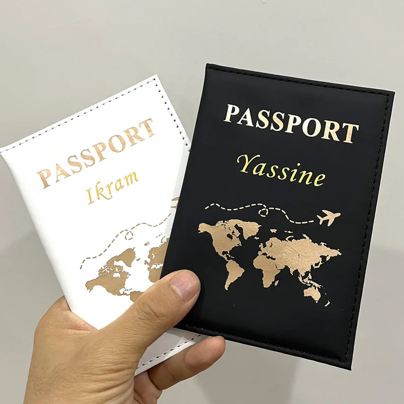 Tech Accessories Travel - 새로운 귀여운 맞춤형 여권 커버 비행기