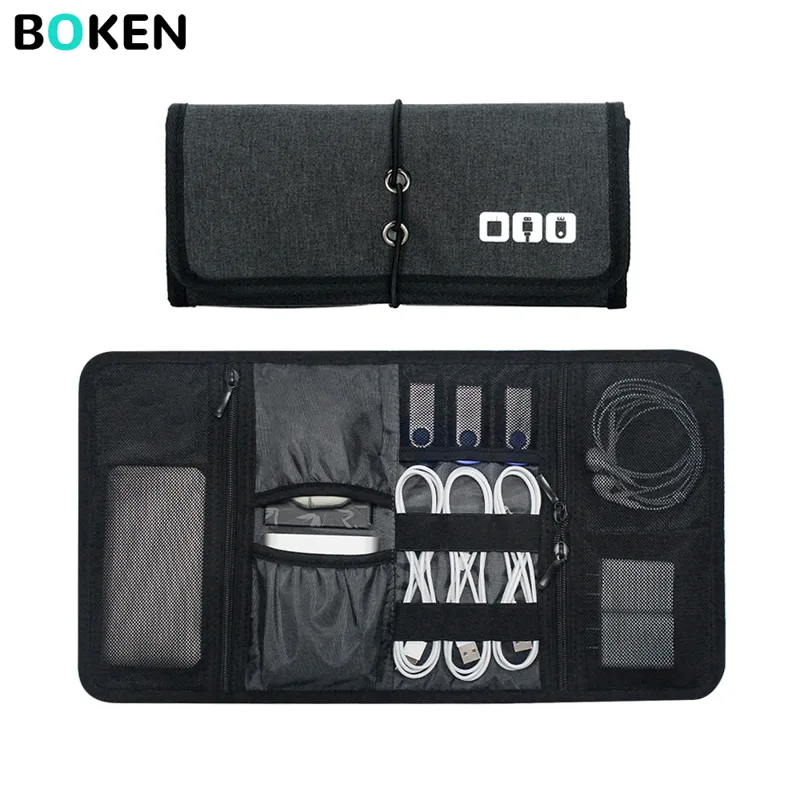 Tech Accessories Travel - 테크 오거나이저 가방 케이블 보관 케이스