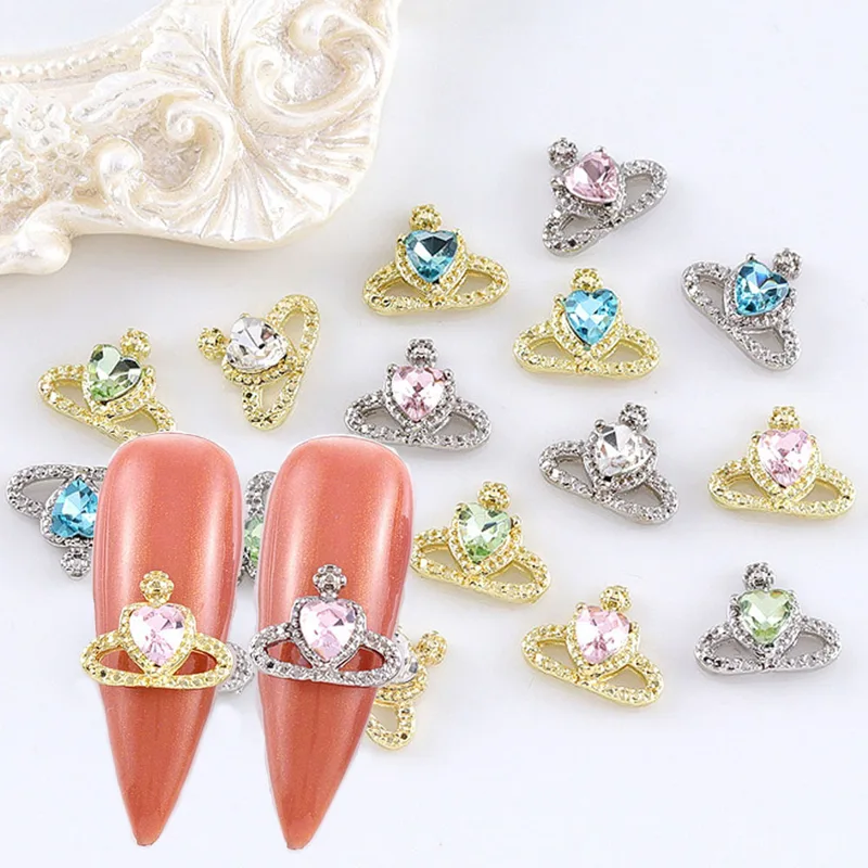 Trending Tech Accessories - 10 개/몫 3D 합금 행성 네일