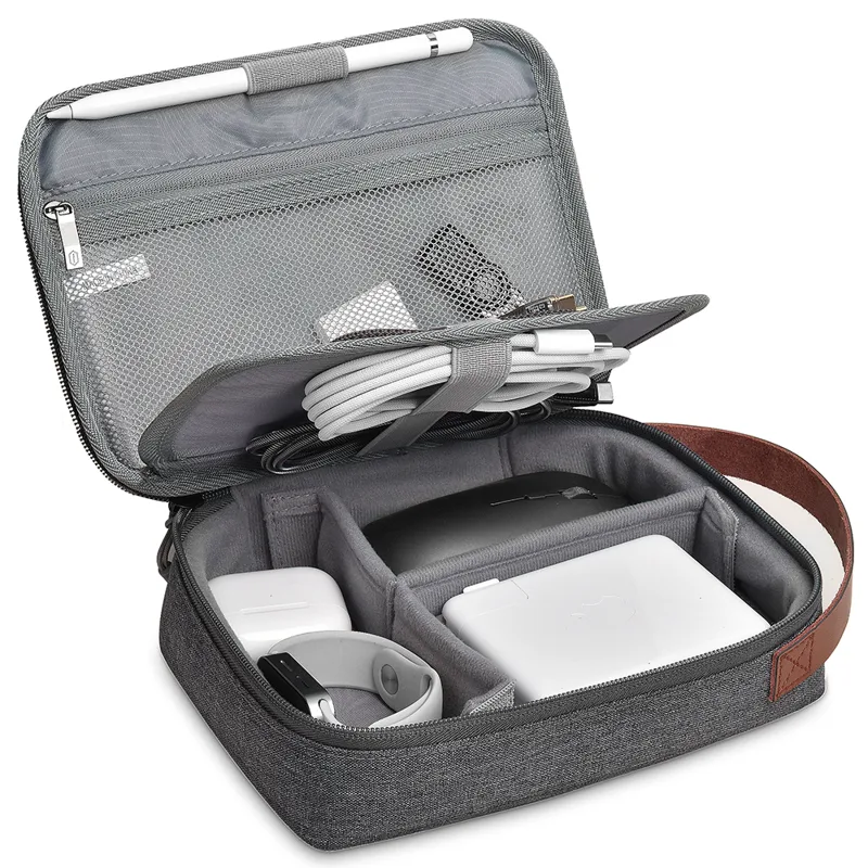 Tech Accessories Travel - WiWU 여행용 전자 정리함 케이스, 맥북