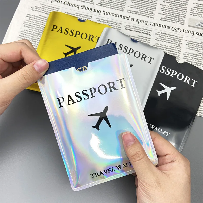Tech Accessories For Travel - 알루미늄 호일 여권 보호 케이스, 항자성
