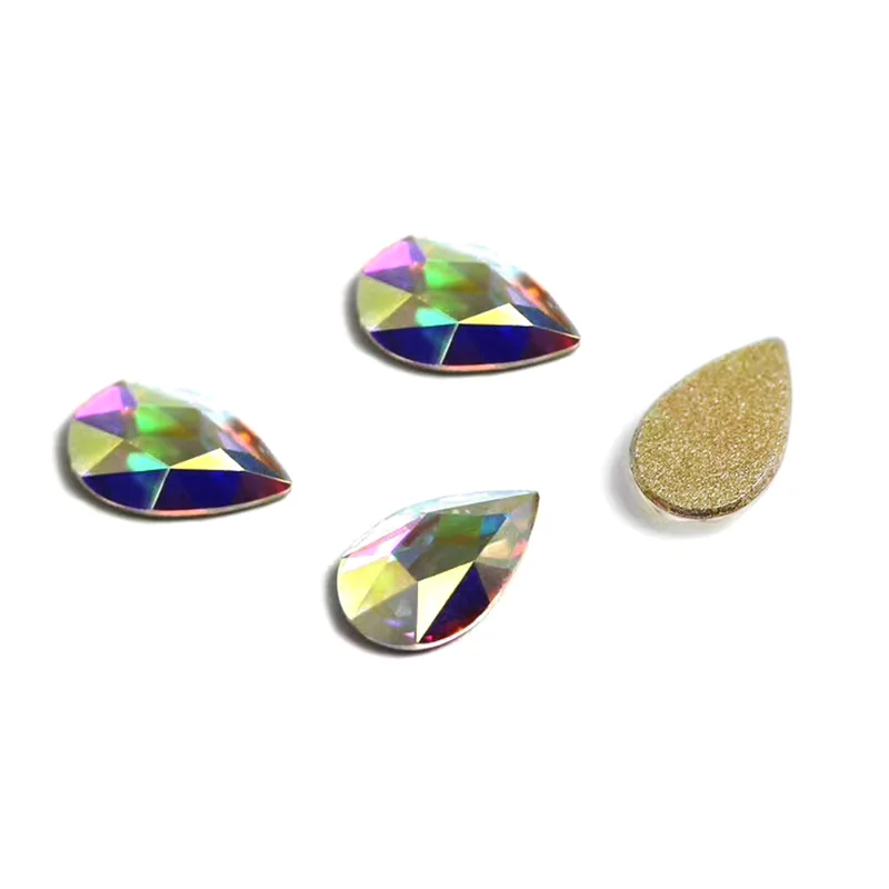 20pcs 5x8mm 드롭 모양 플랫 백 네일 매력 라 - Trending Tech Accessories 리뷰 및 가격