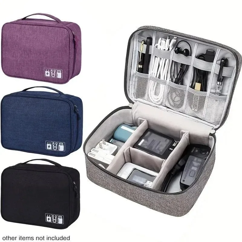 전자제품 정리함 여행용 케이스 방수 케이블 정리 가방  - Tech Accessories Travel 리뷰 및 가격