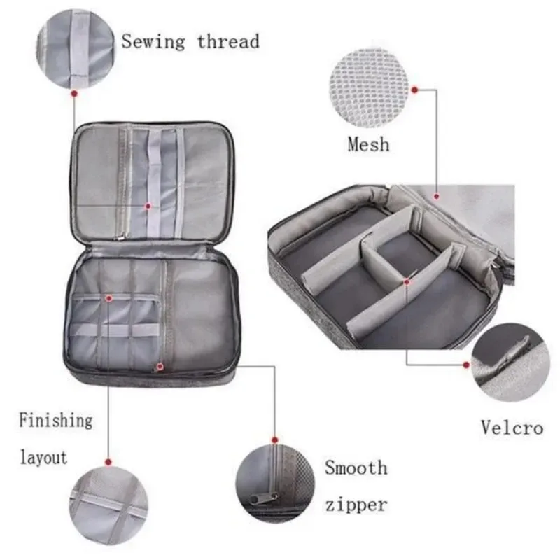 전자제품 정리함 여행용 케이스 방수 케이블 정리 가방  - Tech Accessories Travel 리뷰 및 가격