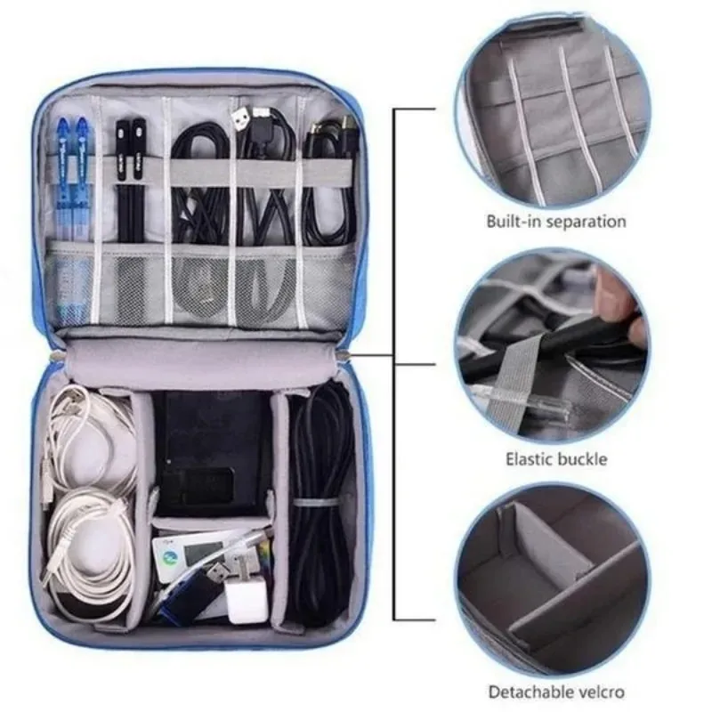 전자제품 정리함 여행용 케이스 방수 케이블 정리 가방  - Tech Accessories Travel 리뷰 및 가격