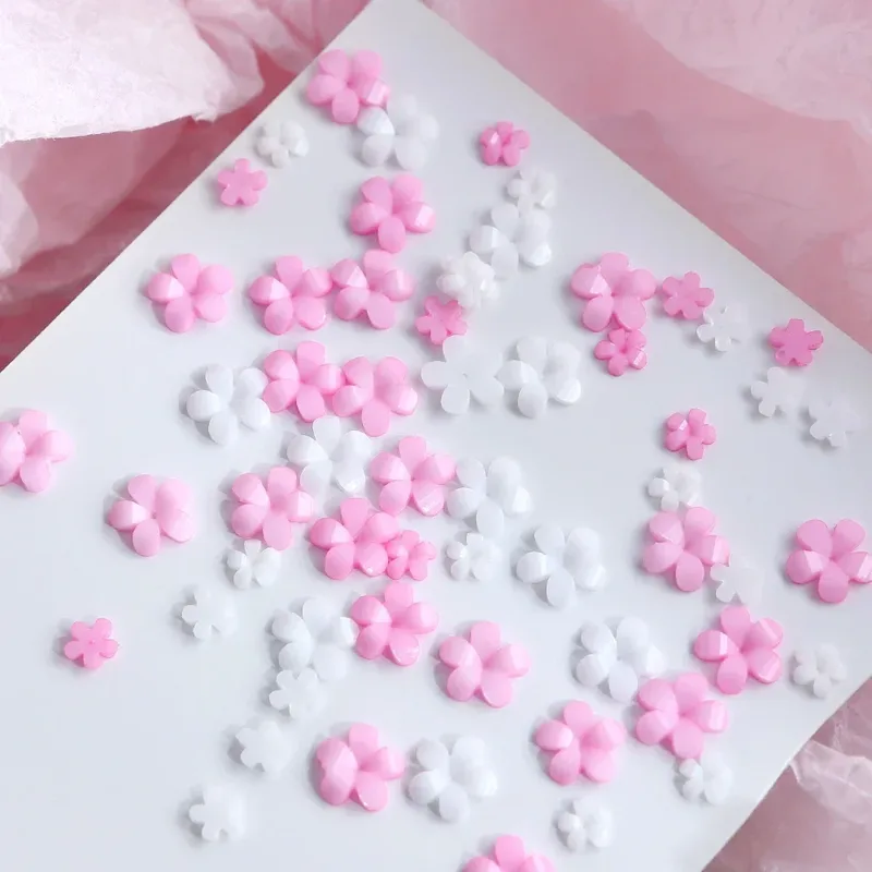 400pcs 아크릴 꽃 3D 네일 아트 장식 봄 여름  - Trending Tech Accessories 리뷰 및 가격