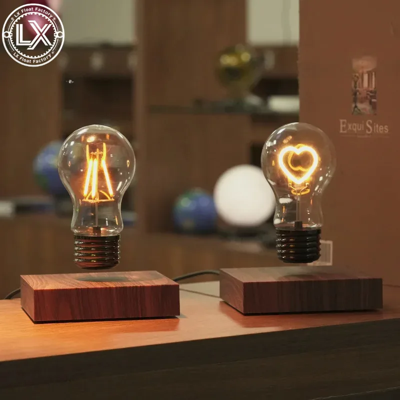 자석 부상 무선 LED 전구 데스크 램프, 특별한 선물 - Tech Accessories Gifts 리뷰 및 가격