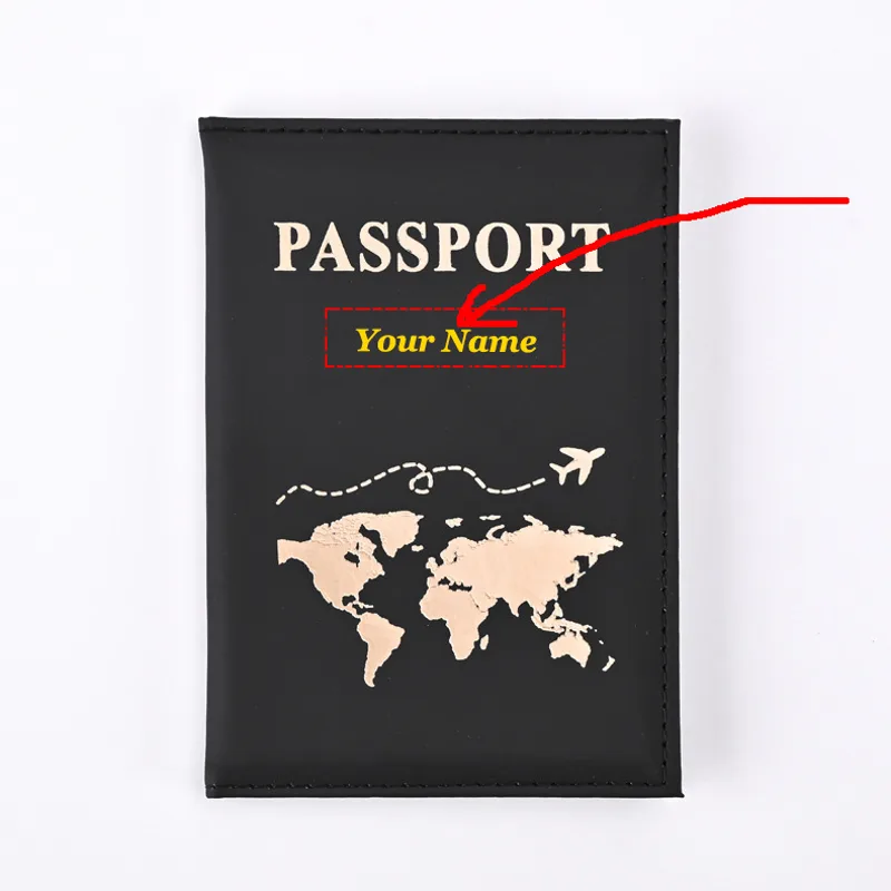 새로운 귀여운 맞춤형 여권 커버 비행기 여성 남성 PU - Tech Accessories Travel 리뷰 및 가격