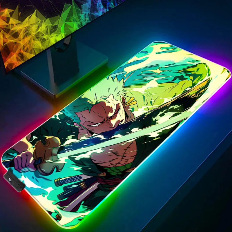 원피스 조로 마우스 패드 RGB 게임 액세서리 Gabi - Tech Gaming Accessories 리뷰 및 가격
