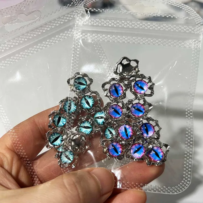 Aolly Y2K 악마 눈 네일 매력 10pcs 블루/ - Trending Tech Accessories 리뷰 및 가격