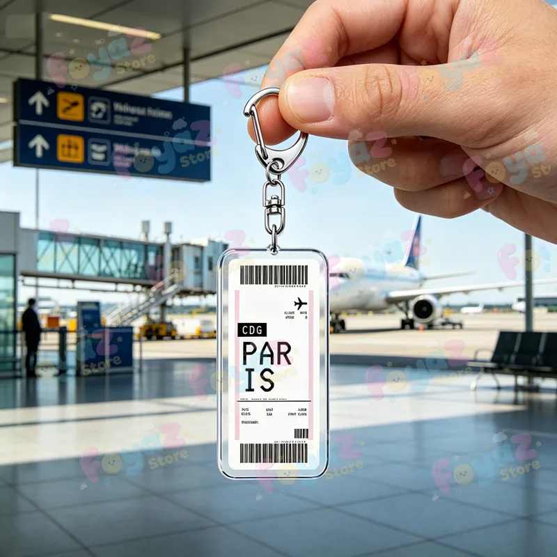패션 파리 도쿄 여행 키체인 액세서리 가방 참 장식품  - Tech Accessories Travel 리뷰 및 가격