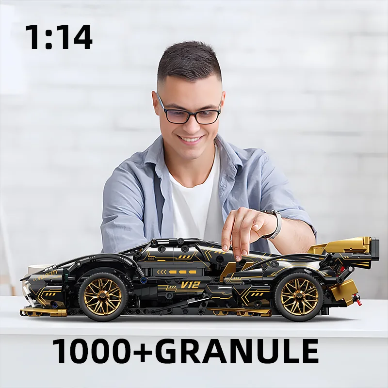 2024 블랙 V12 블록 로드스터 RC 테크 레이서  - Tech Accessories Gifts 리뷰 및 가격