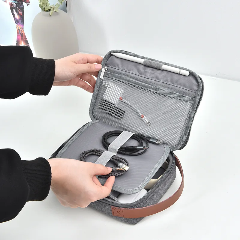 WiWU 여행용 전자 정리함 케이스, 맥북 전원 어댑터 - Tech Accessories Travel 리뷰 및 가격