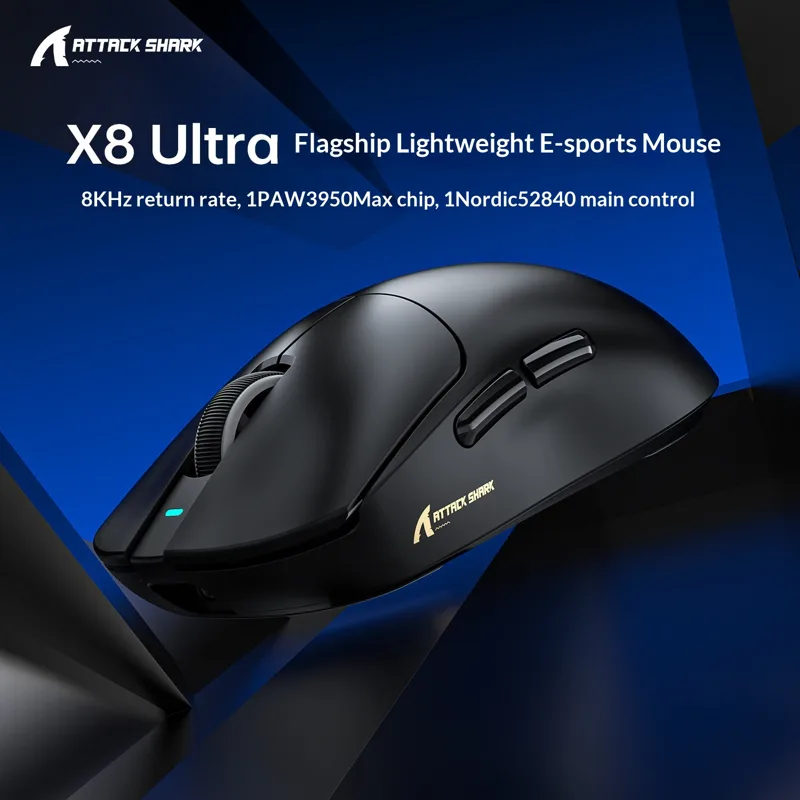 어택 샤크 X8 울트라/플러스/SE 트라이 모드 무선  - Tech Gaming Accessories 리뷰 및 가격