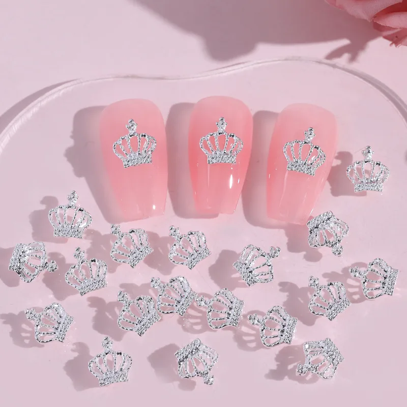 20pcs 크라운 디자인 네일 매력 라인 석 네일 아트 - Trending Tech Accessories 리뷰 및 가격