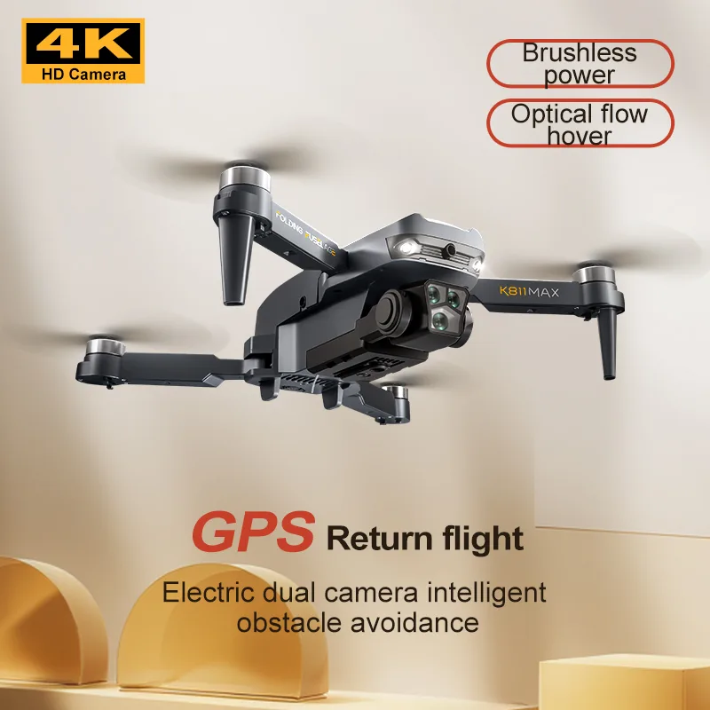 K811MAX 쿼드콥터 드론: 브러시리스, GPS, 자 - Tech Accessories Gifts 리뷰 및 가격