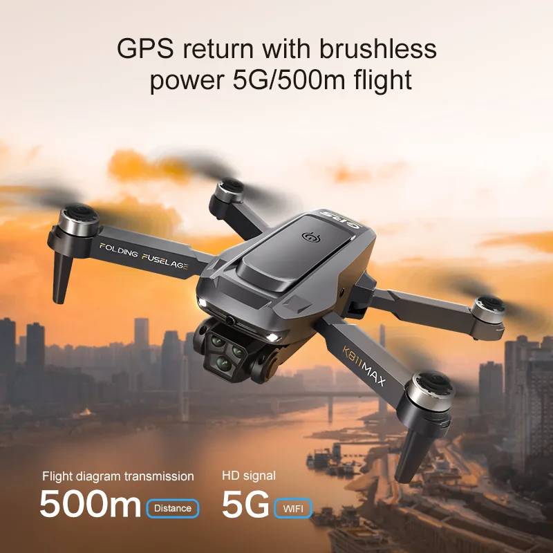 K811MAX 쿼드콥터 드론: 브러시리스, GPS, 자 - Tech Accessories Gifts 리뷰 및 가격
