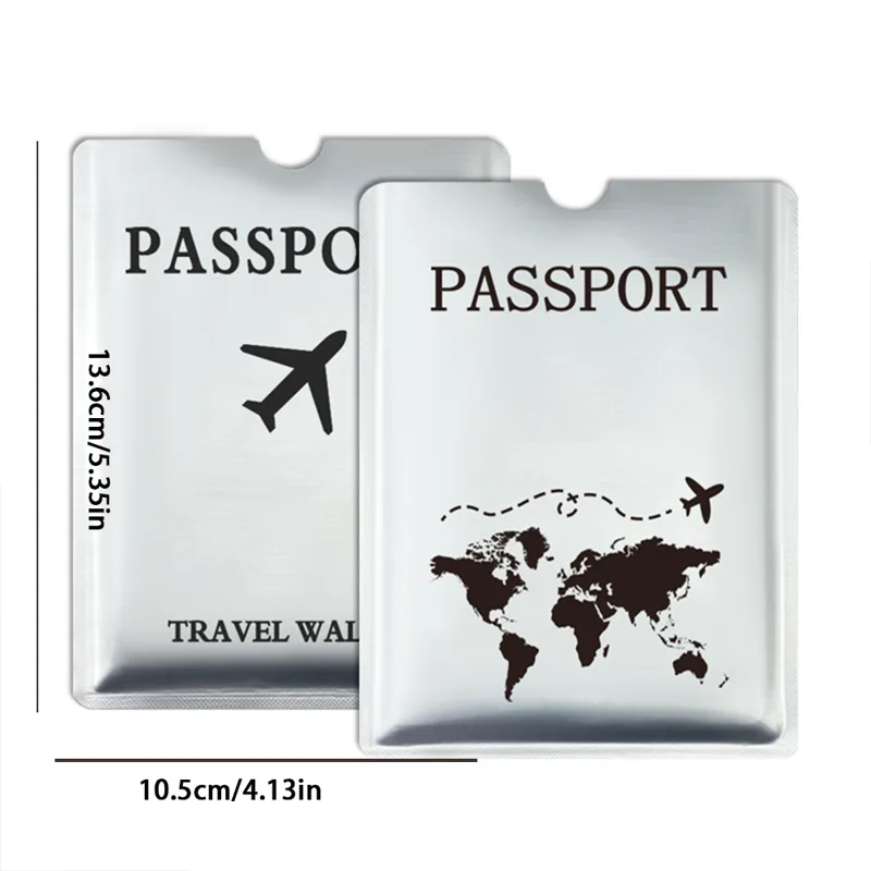 알루미늄 호일 여권 보호 케이스, 항자성 및 도난 방지 - Tech Accessories For Travel 리뷰 및 가격